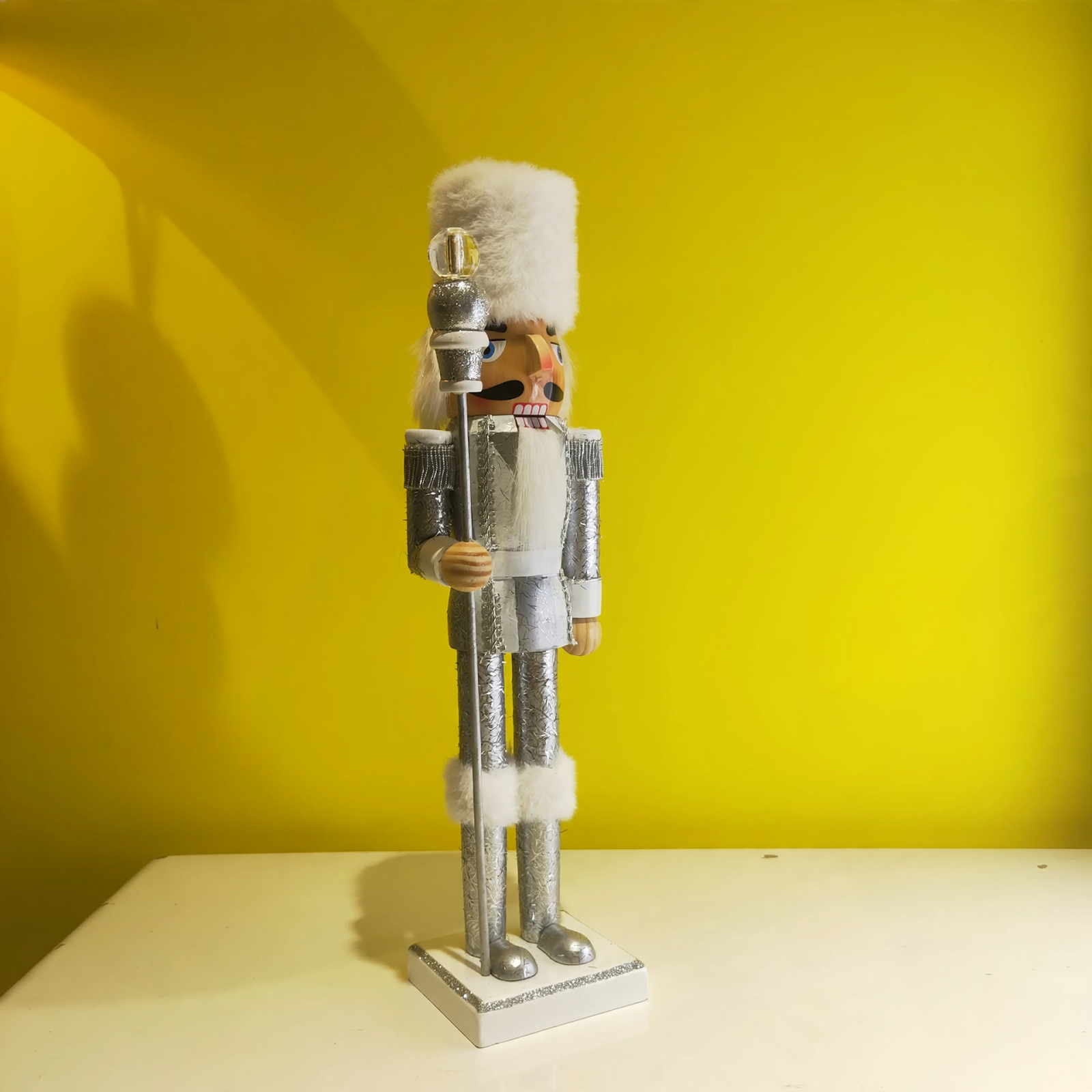 Christmas Nutcracker made of wood, 38 cm, festive decoration