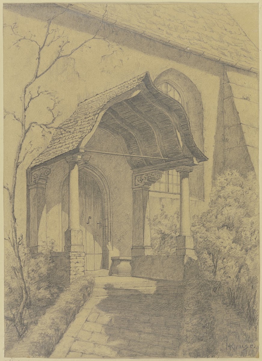 Prothyrum of a church