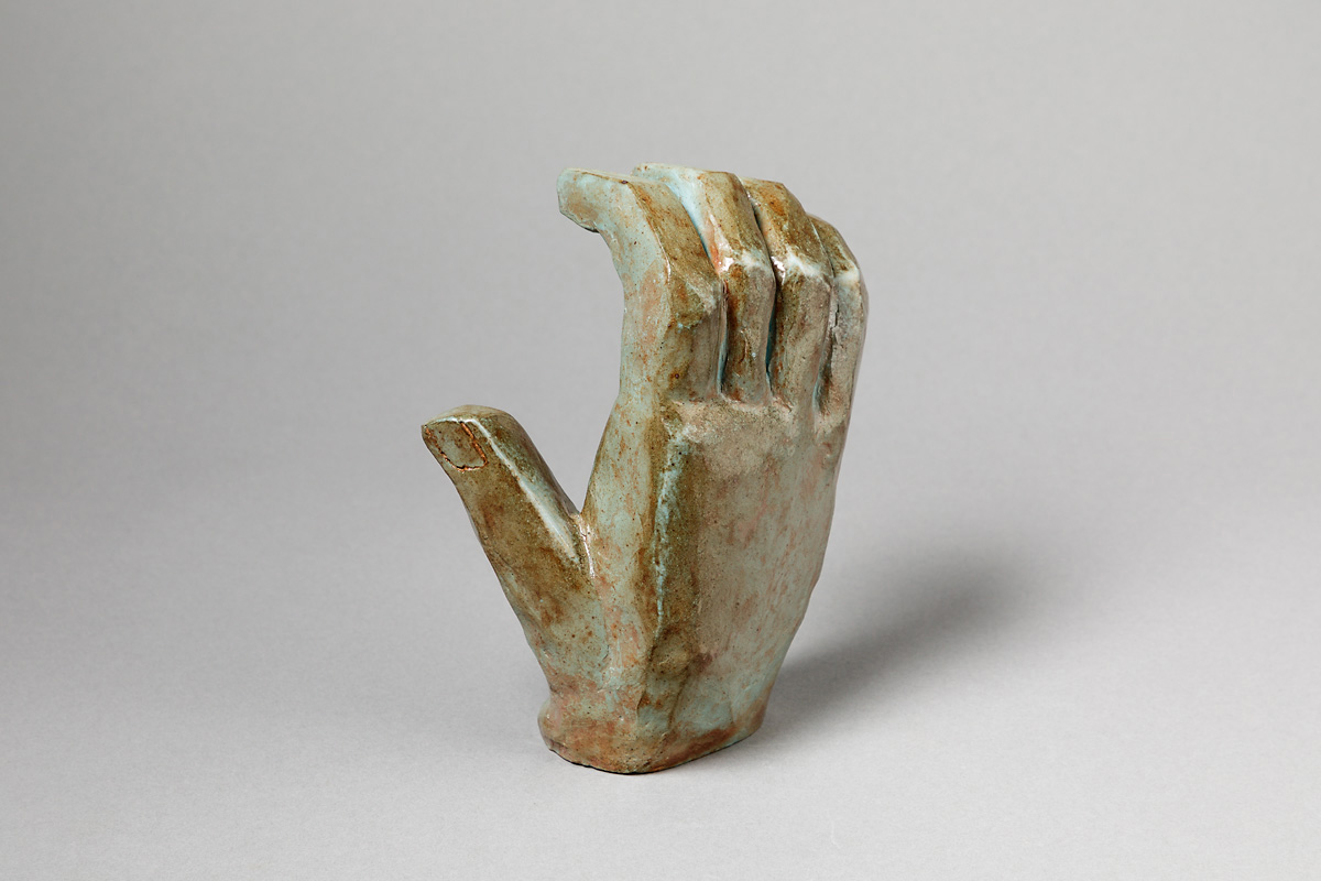 Main
Sculpture, 2019
Grès Engobé
Hauteur: 25 cm