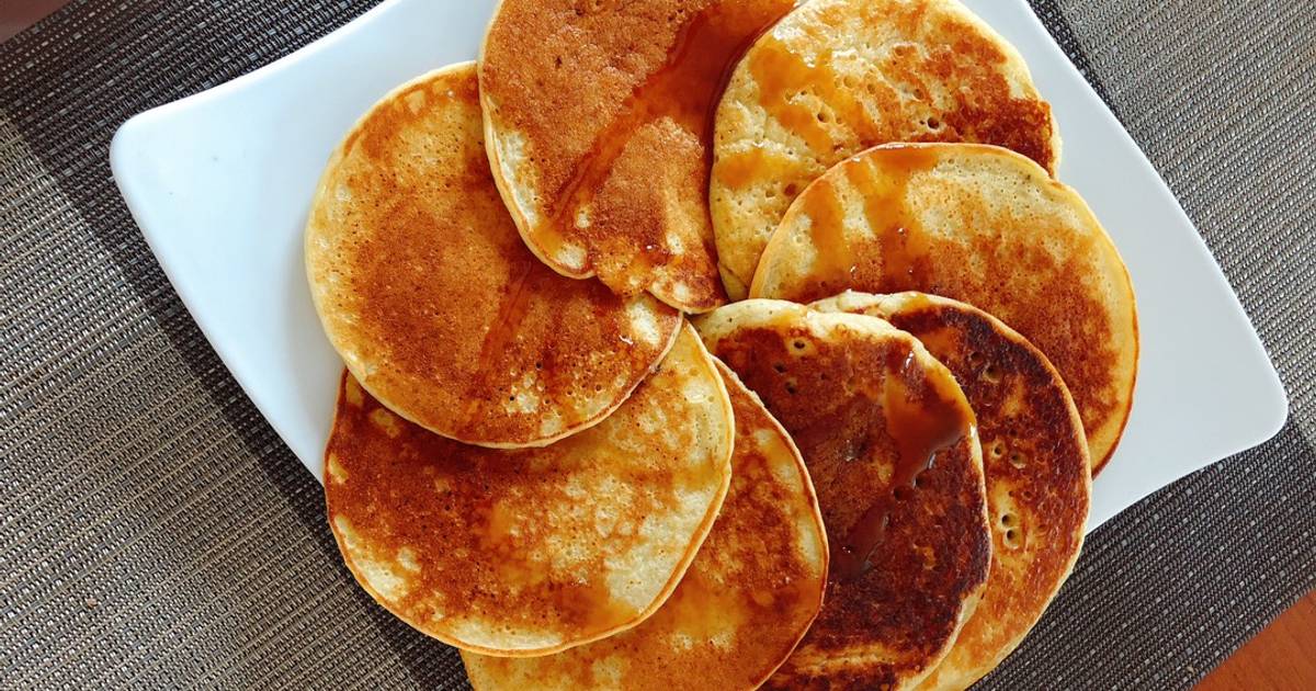 Bánh Pancake 🥞 🍌 caramel