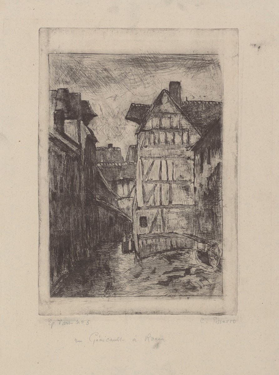 Rue Géricault à Rouen 1896