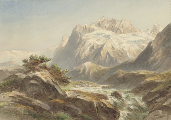 Berglandschap 1869