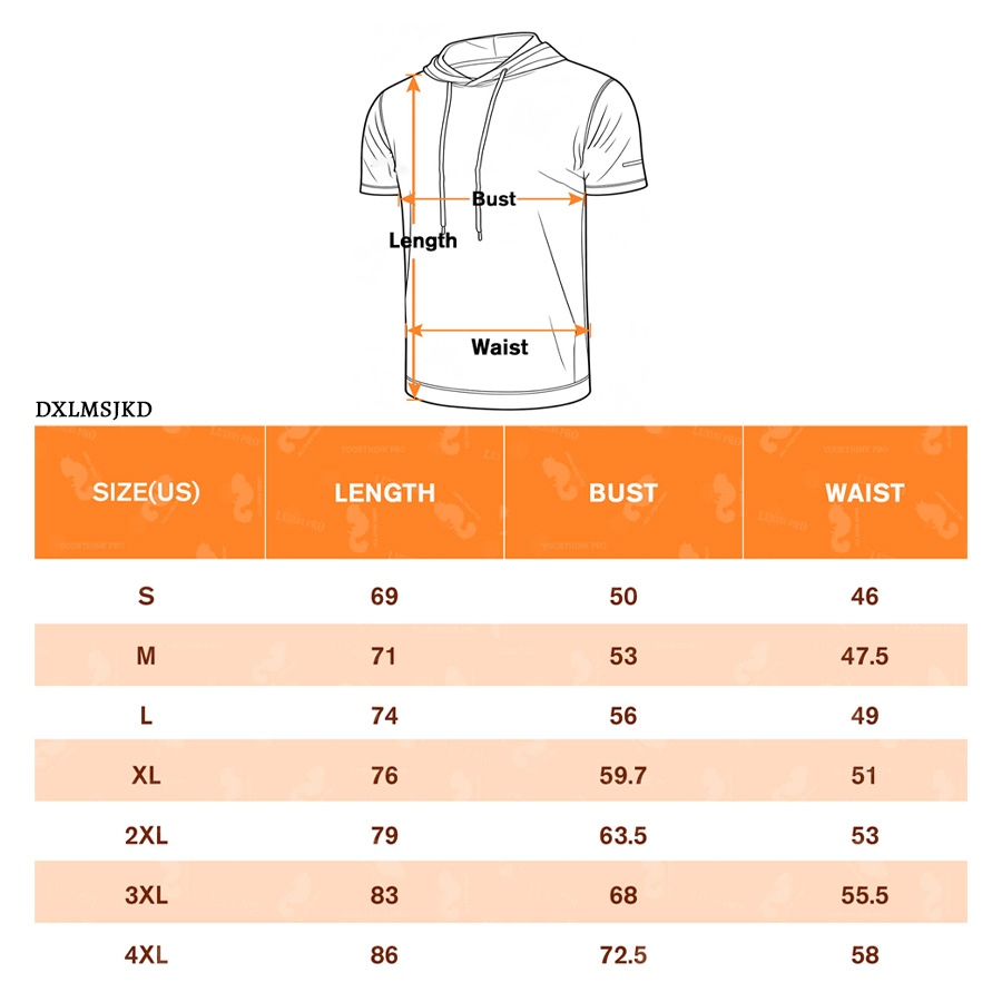 AOP Standard Version Short Sleeve Hoodie With Pocket