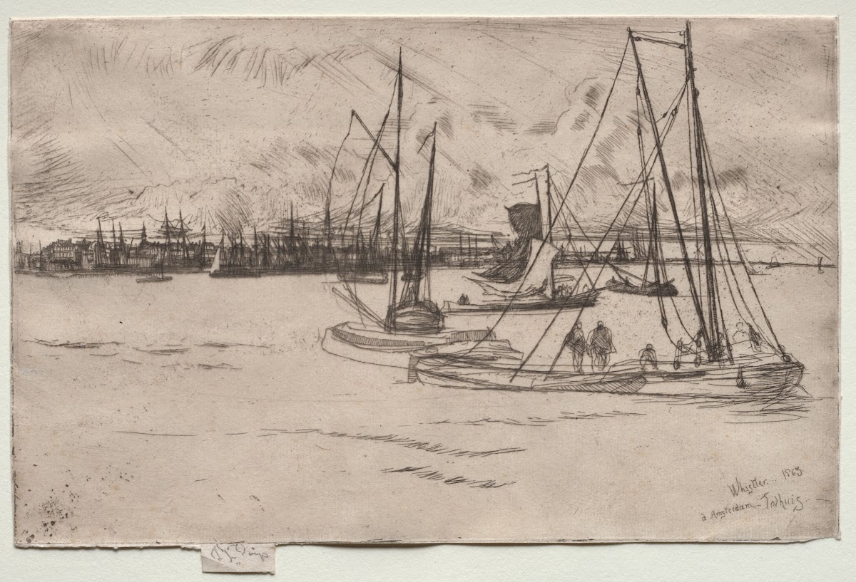 Amsterdam from the Tolhuis 1863
