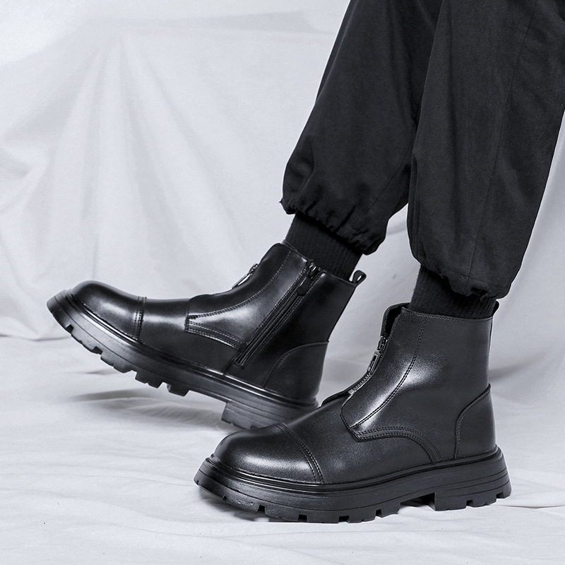 Modische Herren-Chelsea-Stiefeletten 51385-R
