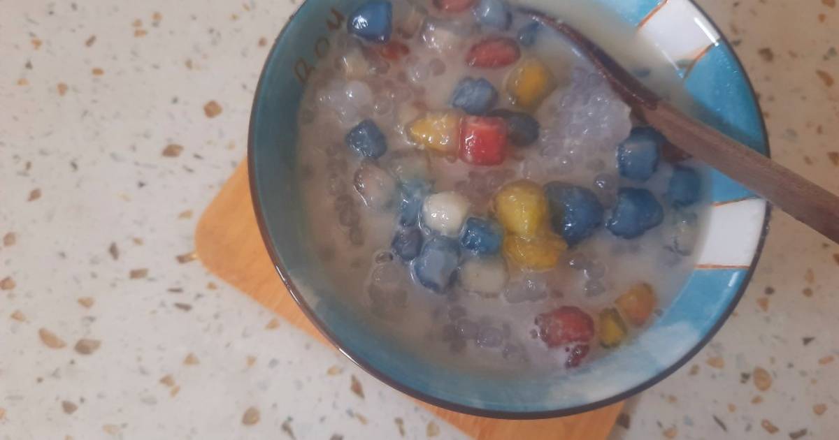 Chè bột báng củ năng