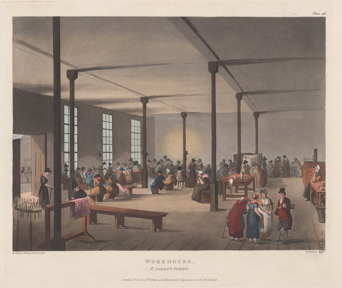 Workhouse St Jamess Parish 1809