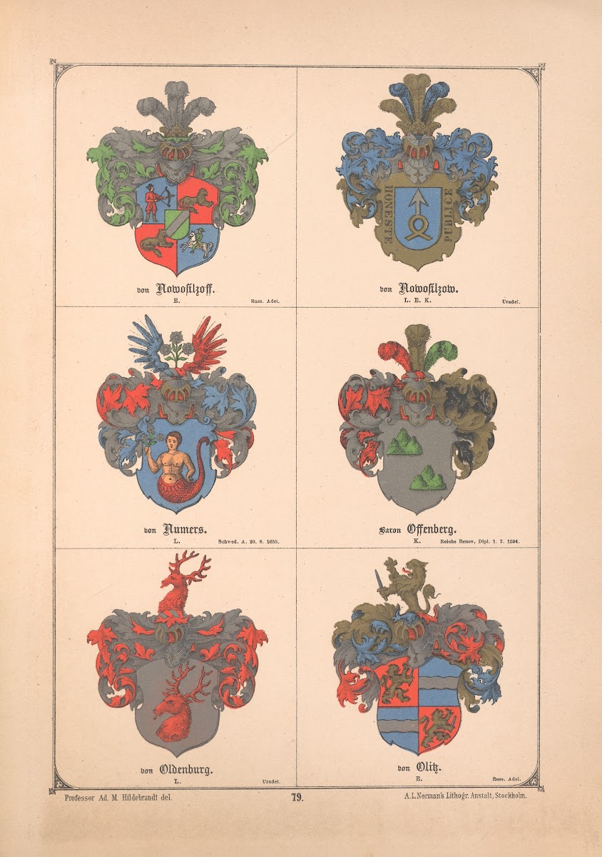 Baltisches Wappenbuch Pl070 1882