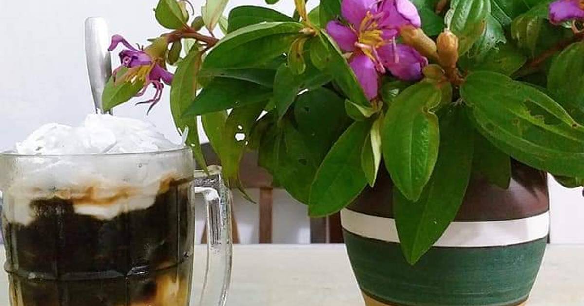 Chè hạt sen thạch đen(sương sáo)