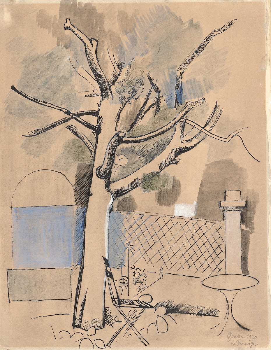 La terrasse de Grasse 1920