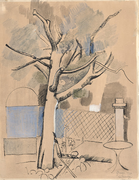 La terrasse de Grasse 1920