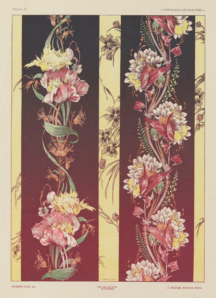 Fantaisies décoratives Pl23 1886 1887
