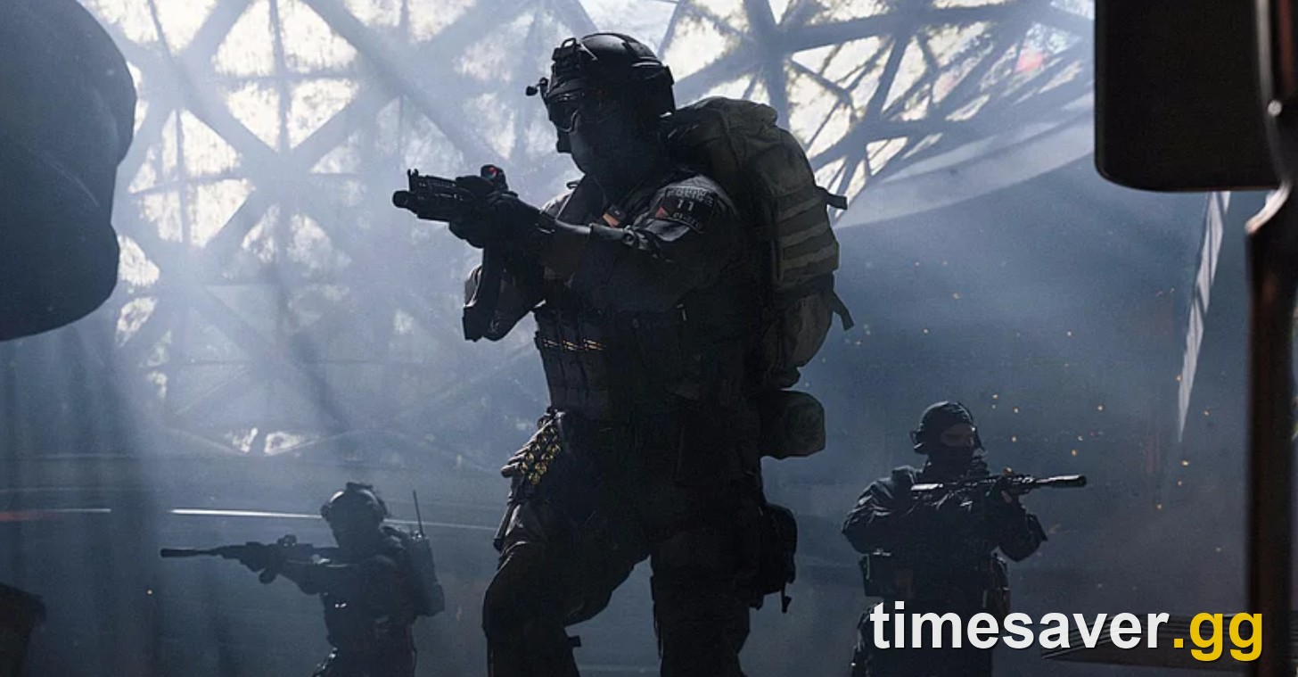 Call of Duty Modern Warfare 4 multiplayer operator aiming down sights in tactical gear