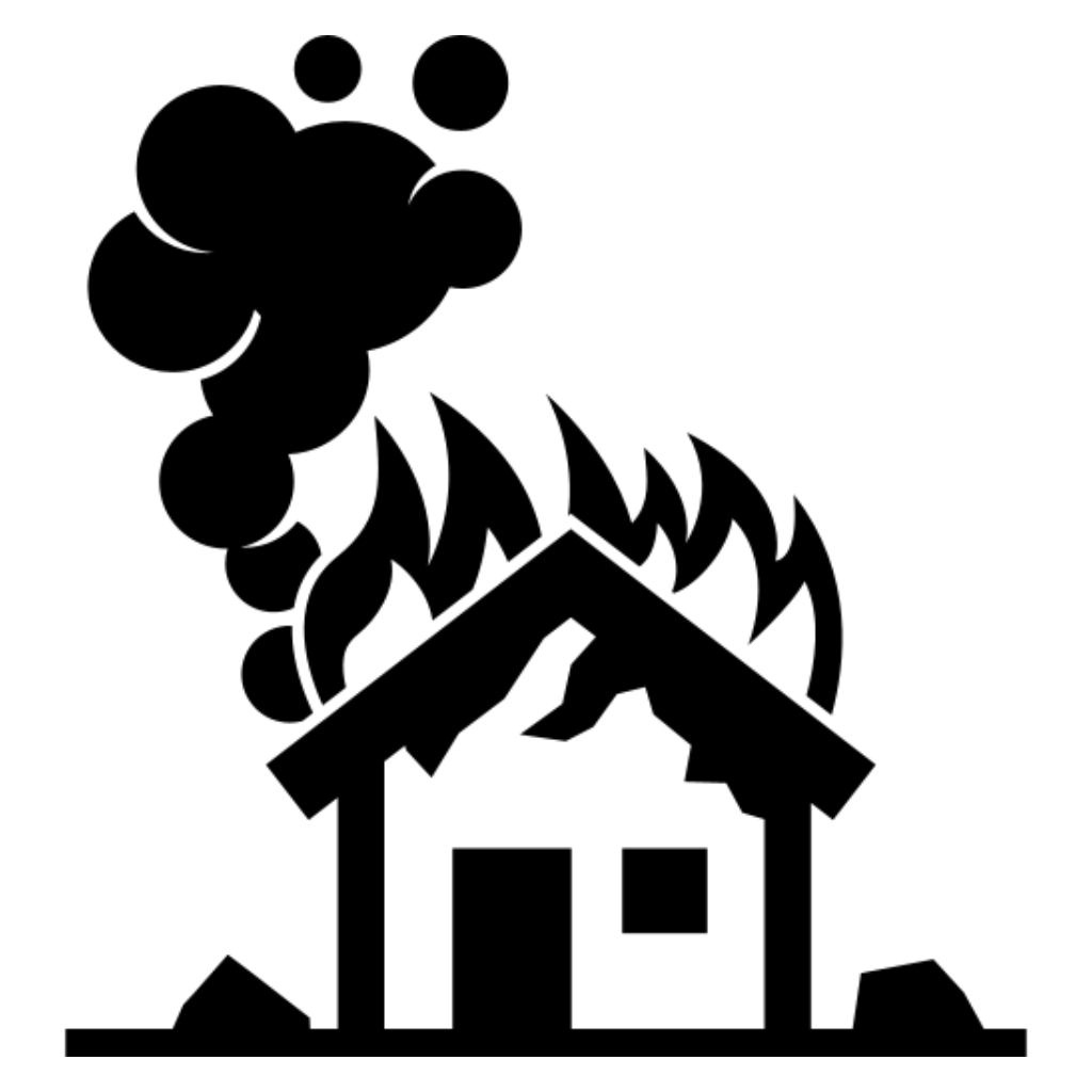 Burned Houses