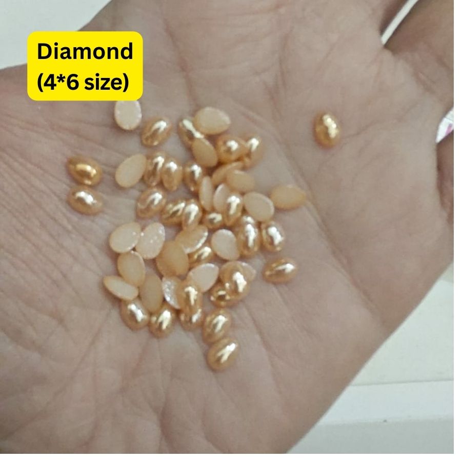 Base Cream Diamond Tikali (4*6 size) pack of 50