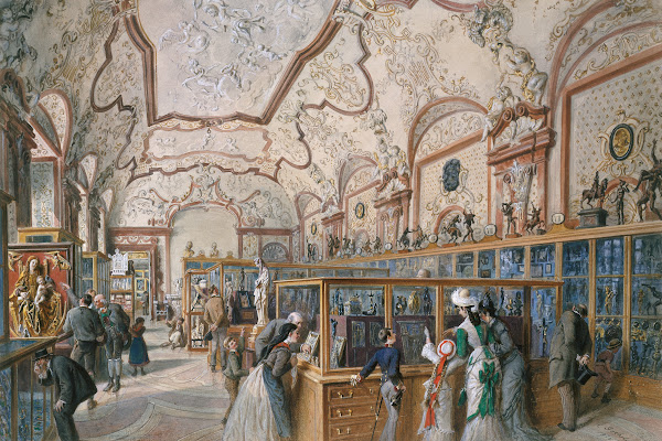 Die Marmorgalerie 1876