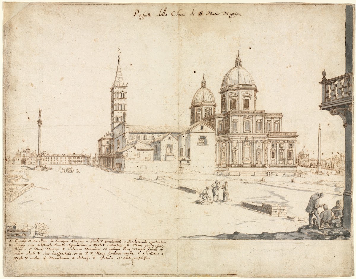 The Basilica of Santa Maria Maggiore 1664