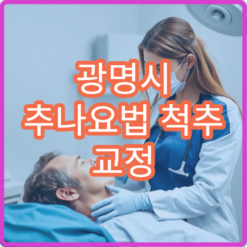 광명시 추나요법 척추 교정 중심 한방 재활 치료 전문 한방병원