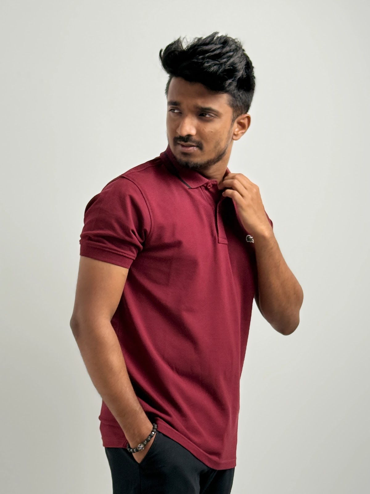 Lacoste Polo - Maroon