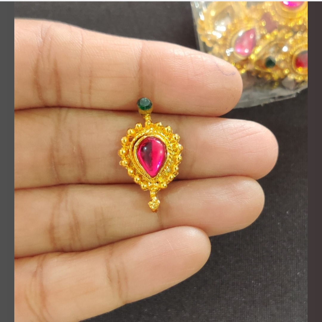 Kolhapuri Tilak Pan 2 Diamond Pink-K4-pack of 10