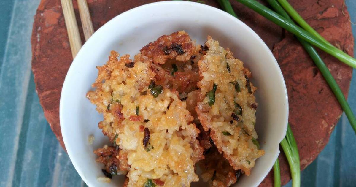 Bánh cơm chiên giòn :]