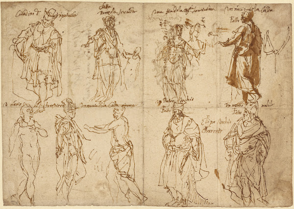 Costume Studies for Sophocles Oedipus Tyrannus 15841585