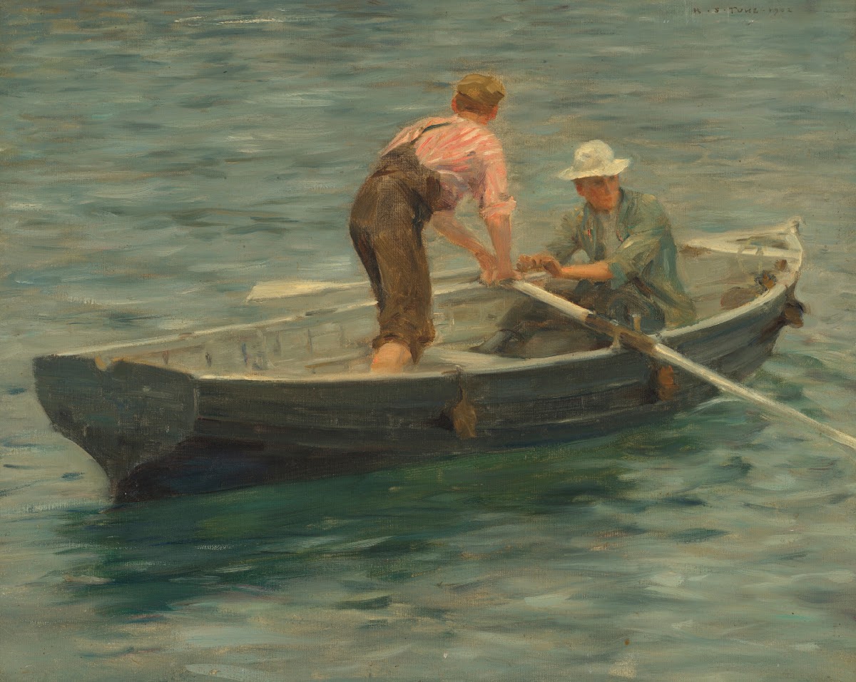 Going Ashore for the Skipper 1902