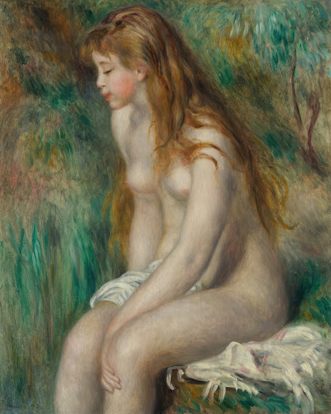 Young Girl Bathing 1892