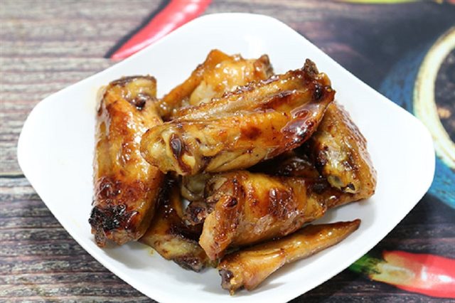 Cánh Gà Sốt Bơ Mật Ong
