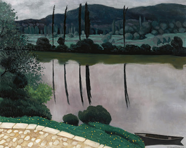 The Dordogne In Vitrac 1925