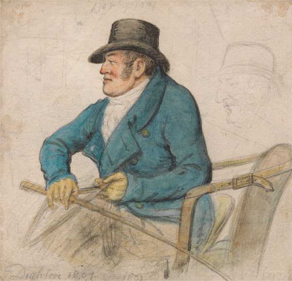 William Molyneaux second Earl of Sefton on a Box Seat Holding Reins and Whip bet