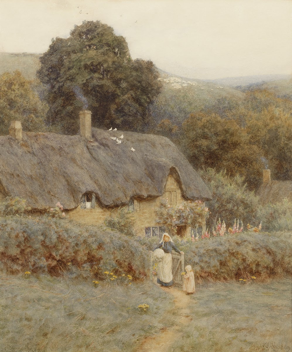 A Gloucestershire cottage under the Cotswold Hills