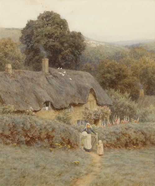 A Gloucestershire cottage under the Cotswold Hills