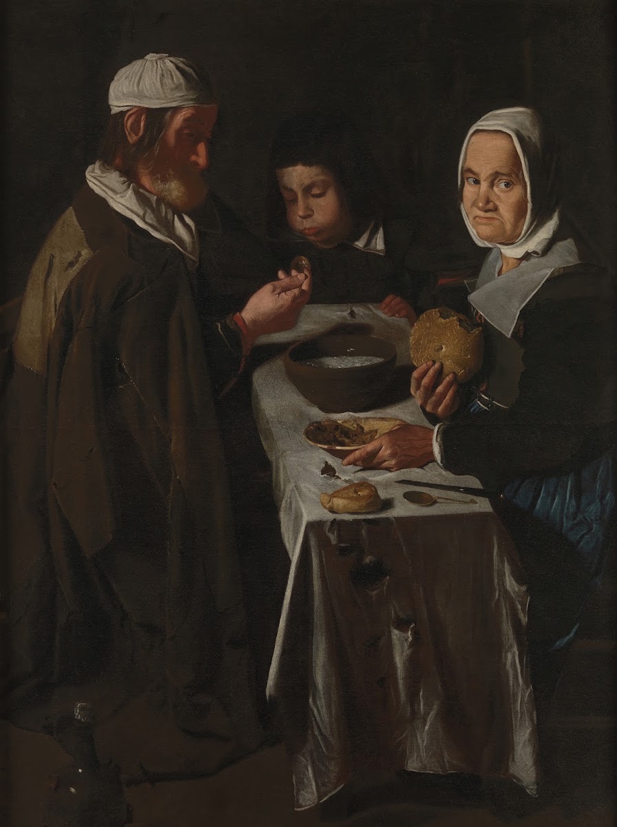 meagre repast