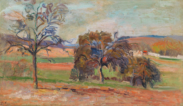Paysage boisé 1890
