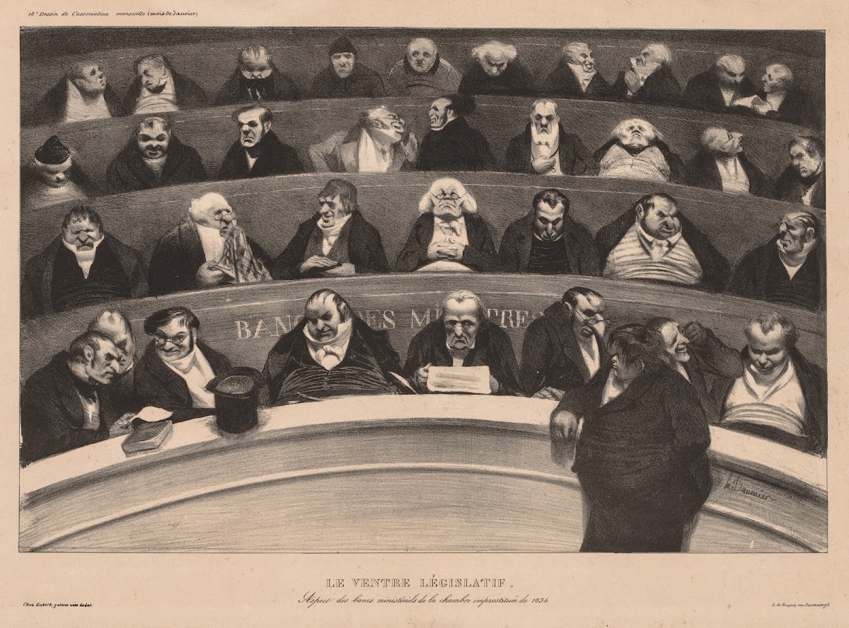 The Legislative Belly 1834
