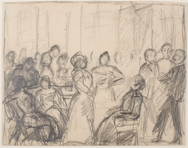Sketch for Society Party 1910
