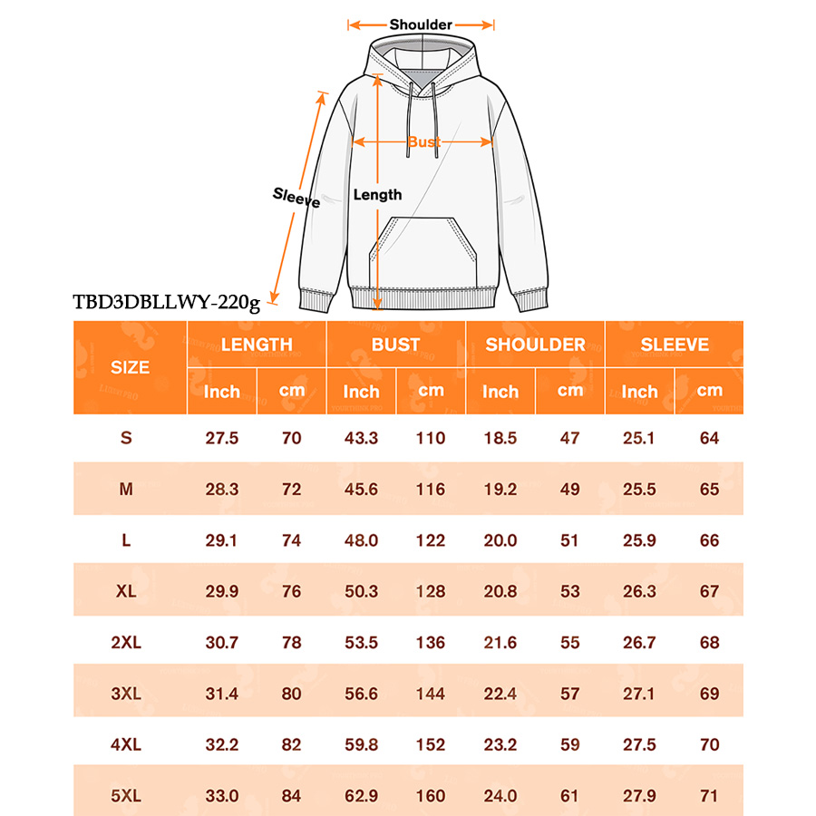 AOP TBD 3D Half-Zip Sweatshirt - 220g Air Layer Fabric