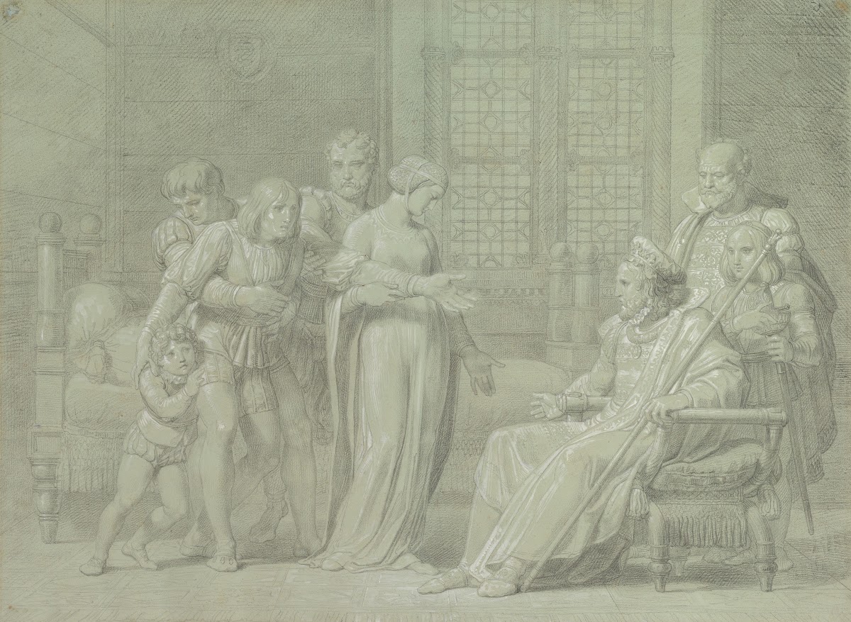 King Charles VIII of France with the Dying Gian Galeazzo Sforza at Pavia 1775186