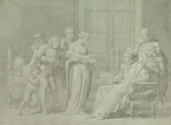 King Charles VIII of France with the Dying Gian Galeazzo Sforza at Pavia 1775186