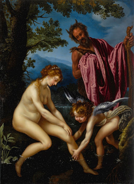 Venus Cupid And Pan