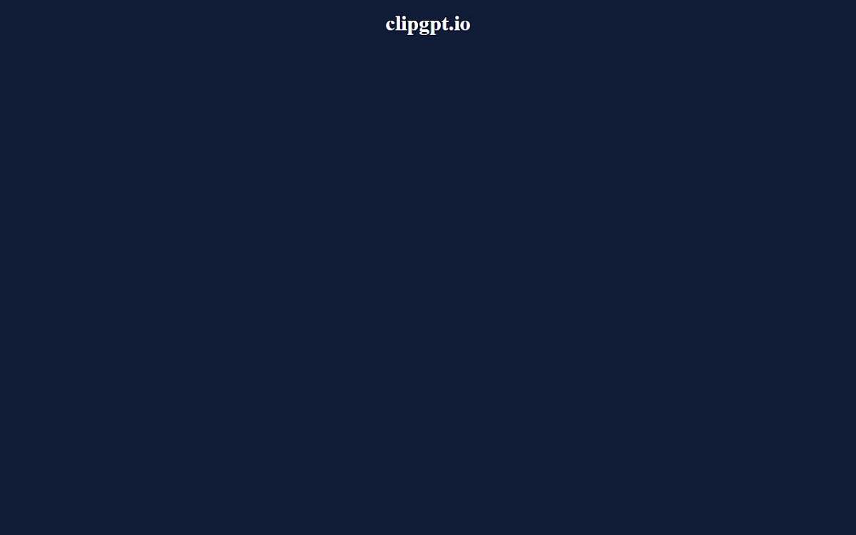 Captura de ClipGPT