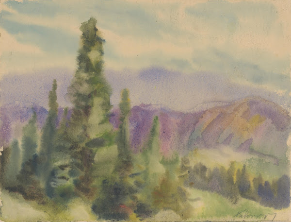 Motif from Liptov Mountains 1925