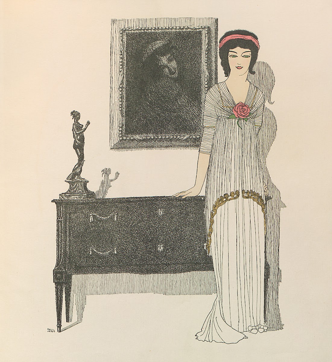 Les robes de Paul Poiret Pl10 1908