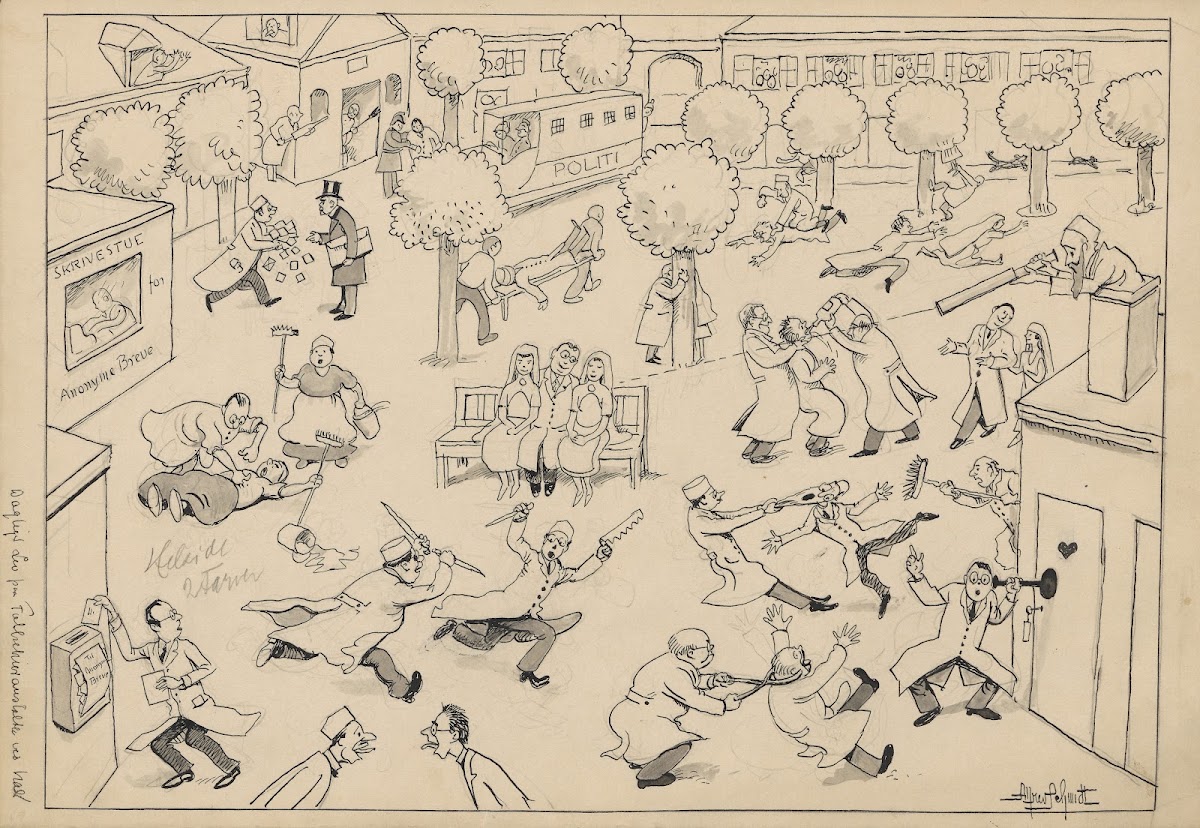 Daily Life at the Peoples Health Resort in Hald 1930
