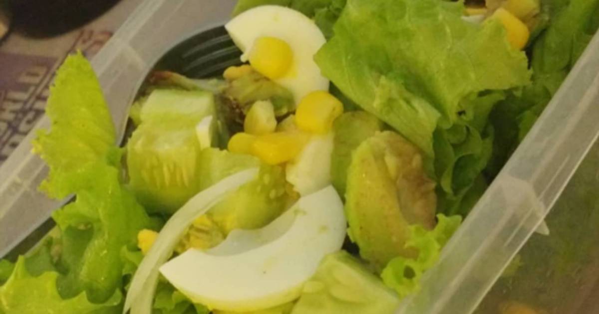 Salad bơ cho ngày hè oi bức