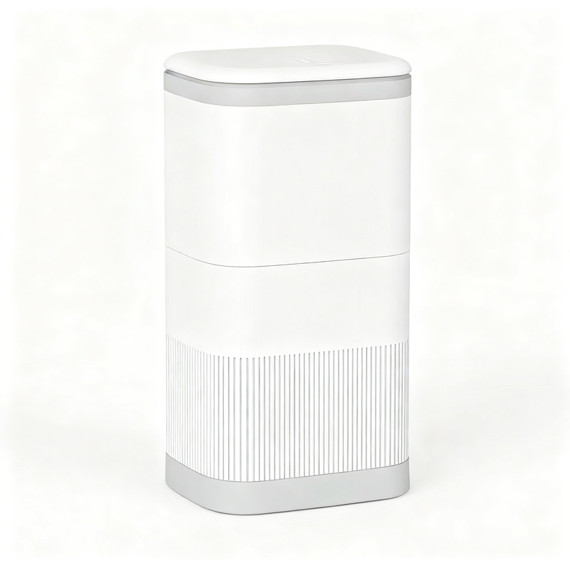 Diaper bin with lid, 12 L, odor-proof