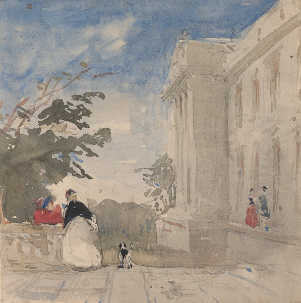 Figures on a Terrace