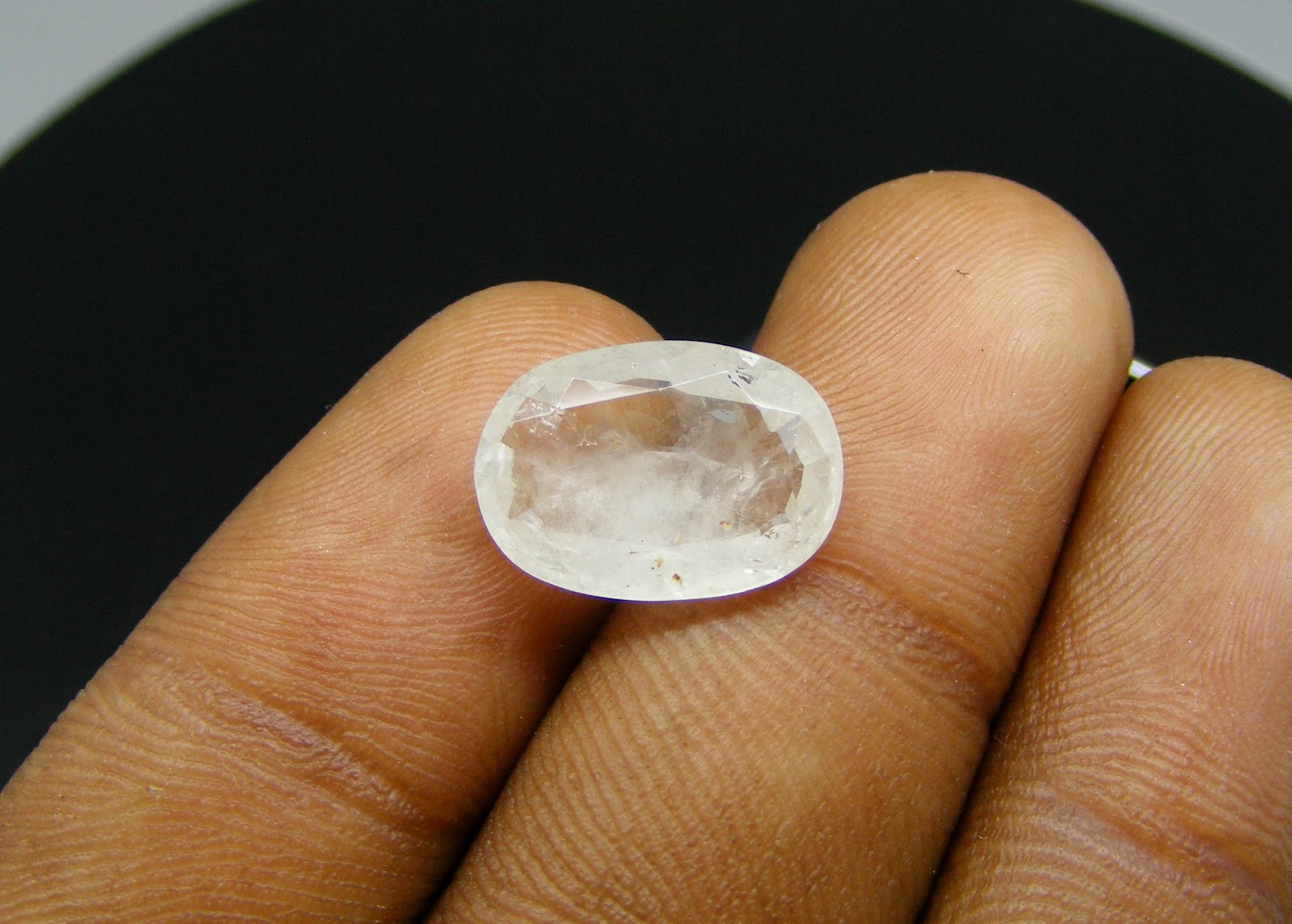 Natural white Sapphire
