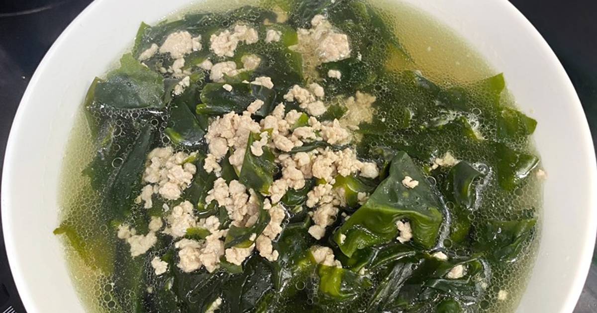 Canh rong biển
